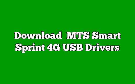 Mts smart sprint 4g прошивка